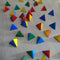 Four-color triangular pyramid